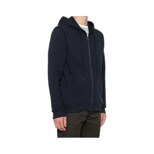 Logo Print Zip-Up Hoodie