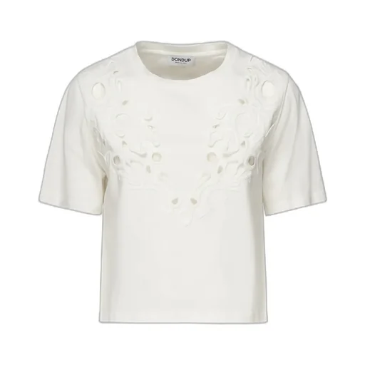 Embroidered Crewneck Top