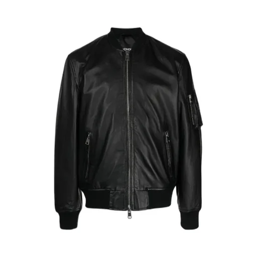 Zipper Leather Jacket