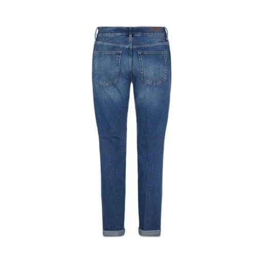 Light-Wash Tapered Jeans