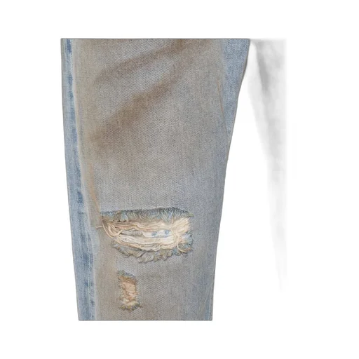 Vintage-Inspired Denim Trousers