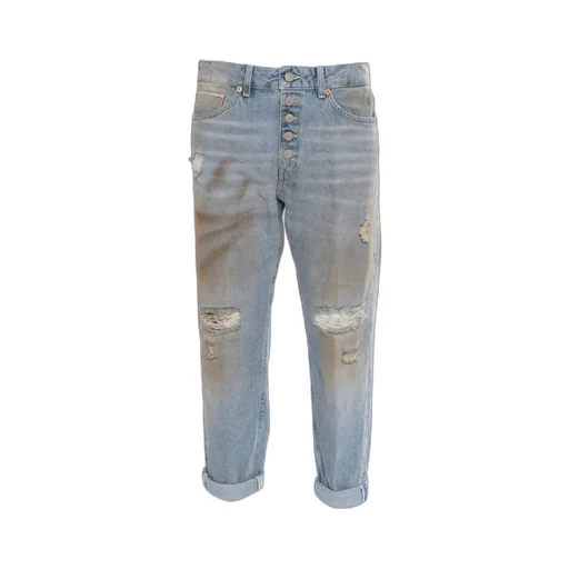 Vintage-Inspired Denim Trousers