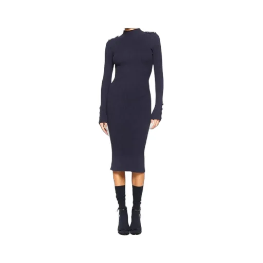 Ribbed Midi Dress