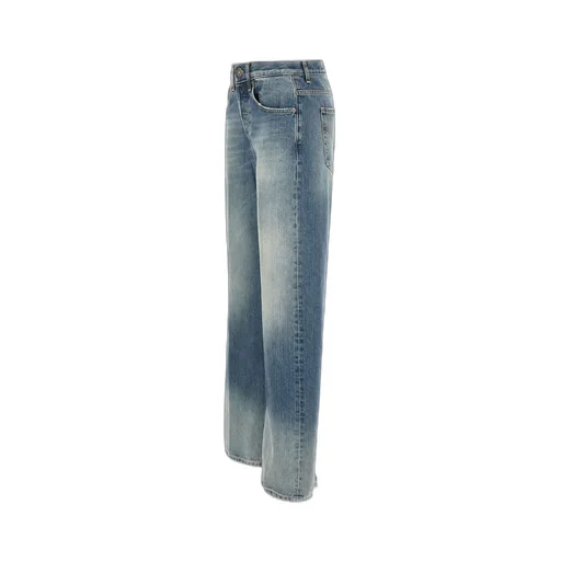 Jacklyn Distressed High-Waisted Jeans