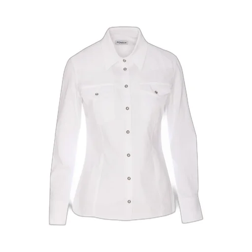 Button-Up Long Sleeve Top