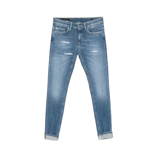 Distressed Cropped Jeans