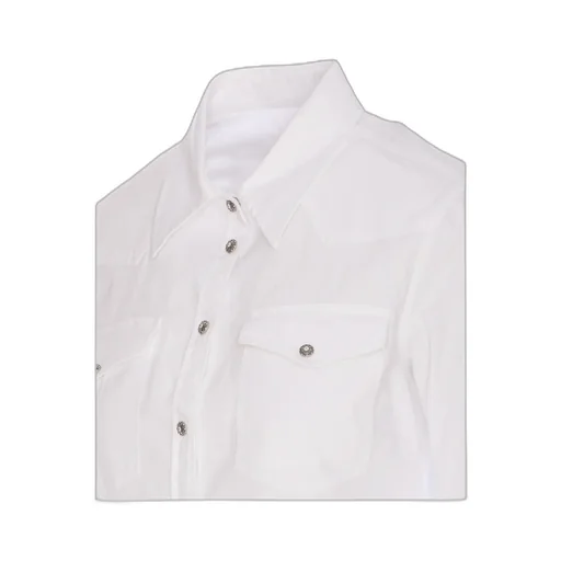Button-Up Long Sleeve Top