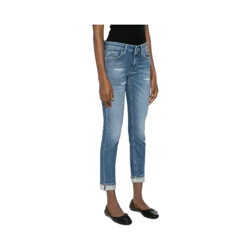 Distressed Cropped Jeans
