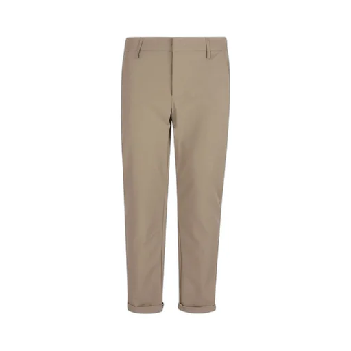 Slim-Cut Tailored Trousers