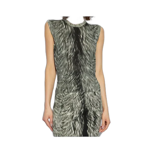 Fur Printed Tank Top