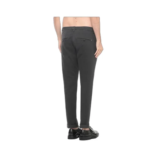 Belted Slim-Fit Pants