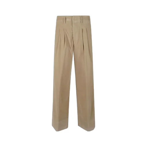 Wide-Leg Casual Trousers