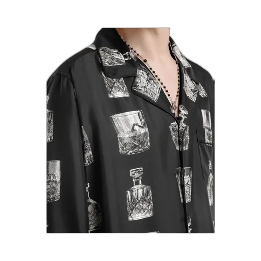 Liquor-Print Shirt