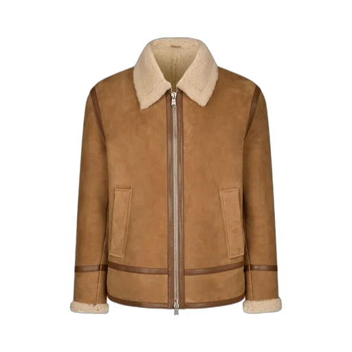 Shearling Trimmed Jacket