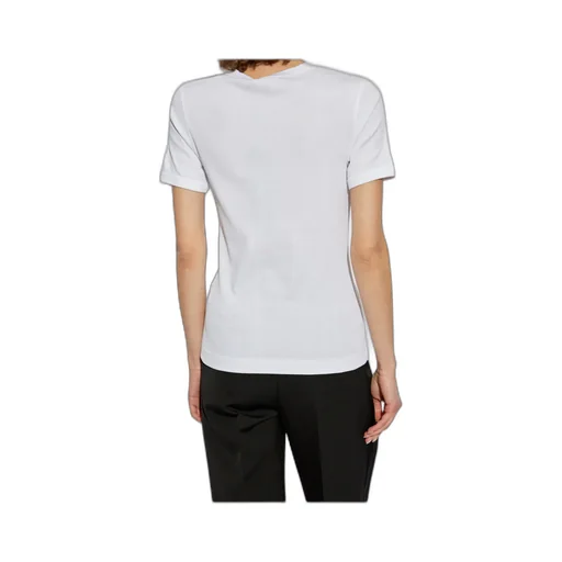 Logo Plaque Ribbed T-Shirt