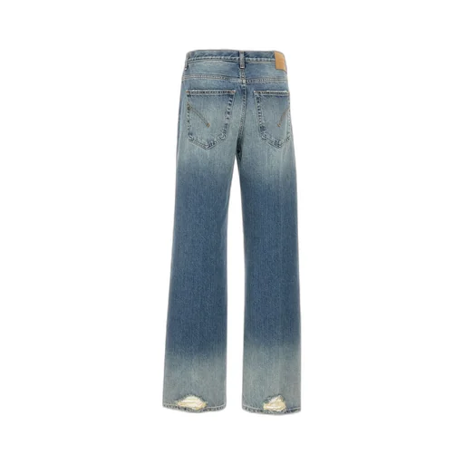 Jacklyn Distressed High-Waisted Jeans
