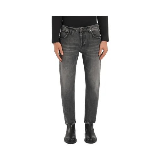 Button-Fastening Five-Pockets Jeans