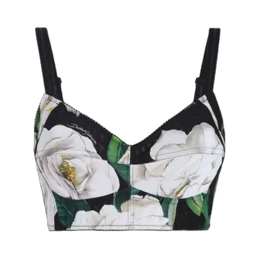 Gardenia Printed Bralette Top