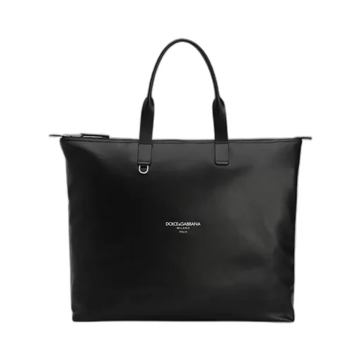 Logo Printed Large Shopper Bag