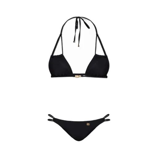 Logo Plaque Two-Piece Swimsuit