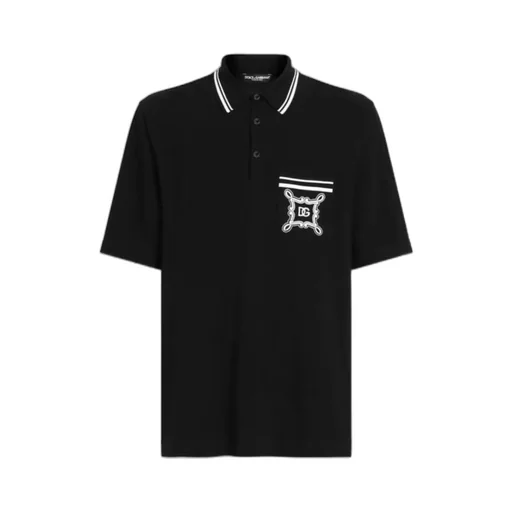 Logo Embroidered Polo Shirt