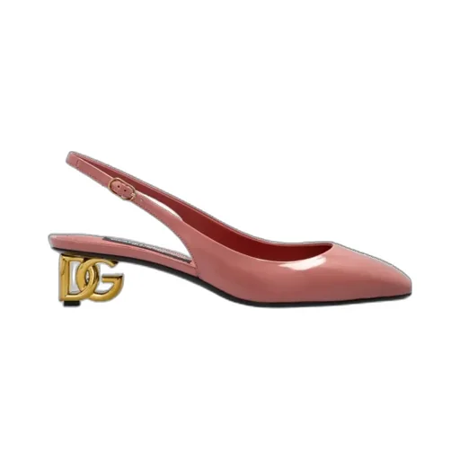 Square Toe Slingback Pumps