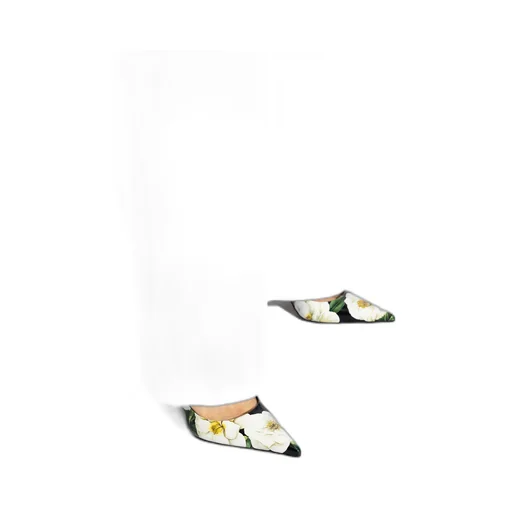 Floral Printed Slingbacks