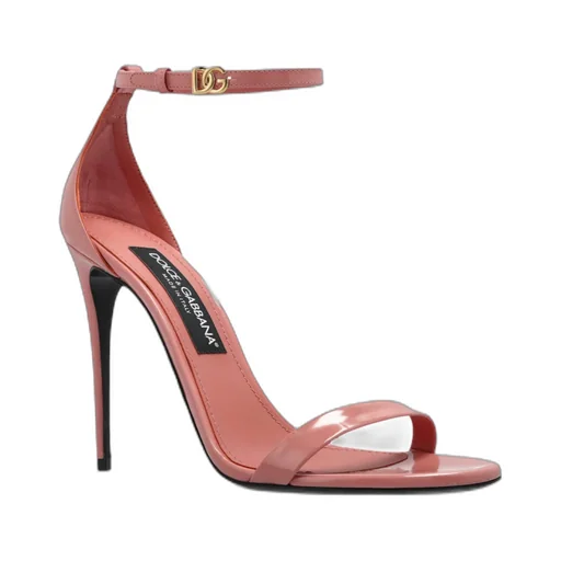 Dg Logo Plaque Sandals