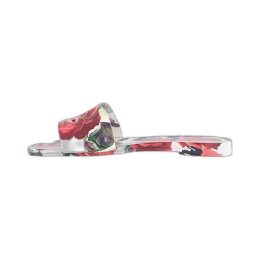 Floral Printed Beach Slides