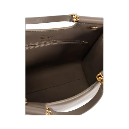Zippered Shoulder Bag