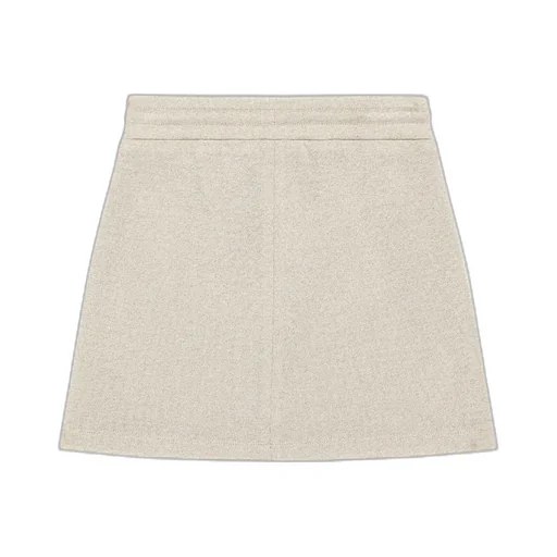 Logo-Appliqué Lurex Skirt