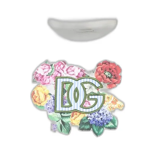 Dg Logo Patch Cropped T-Shirt