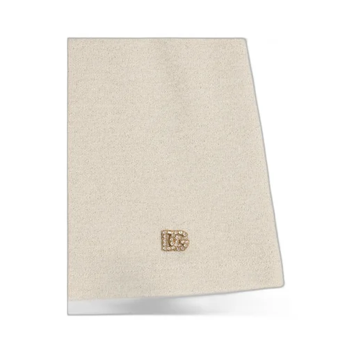 Logo-Appliqué Lurex Skirt