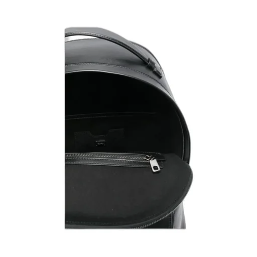 Logo Plaque Zipped Backpack