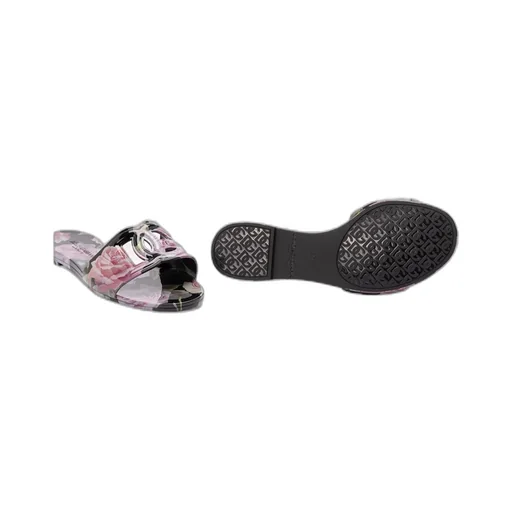 Floral Printed Beach Slides