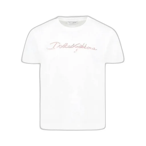 Sequinned Logo Embellished T-Shirt