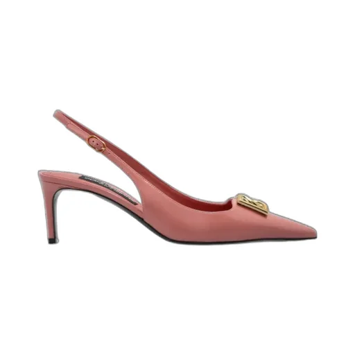 Dg Plaque Slingback Pumps
