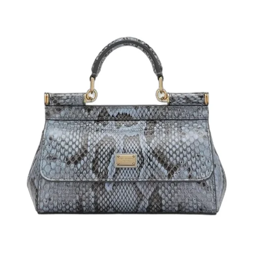 Small Logo Plaque Embossed Sicily Handbag