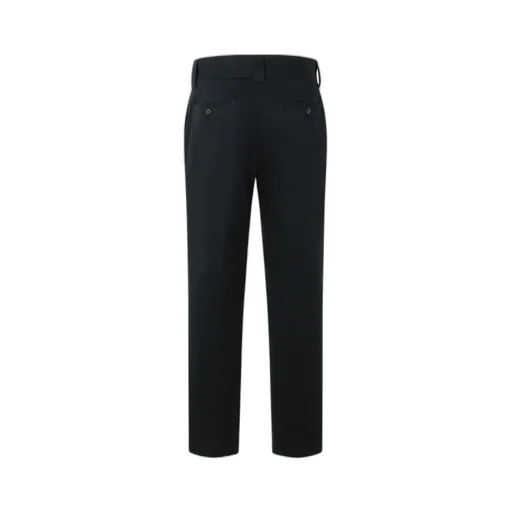 Logo Plaque Pressed Crease Trousers