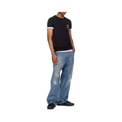 Heraldic Patch Crewneck T-Shirt