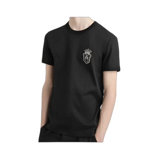 Heraldic Patch Crewneck T-Shirt