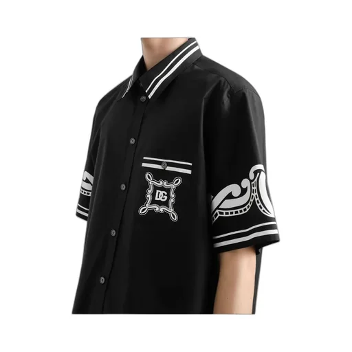 Logo Printed Short-Sleeved Shirt