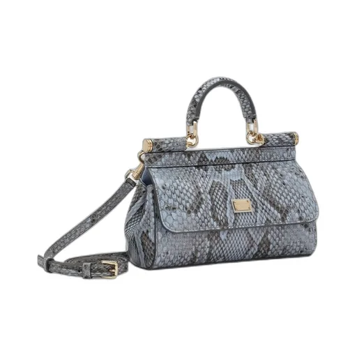 Small Logo Plaque Embossed Sicily Handbag