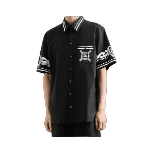 Logo Printed Short-Sleeved Shirt