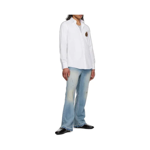 Heraldic Patch Long-Sleeved Shirt