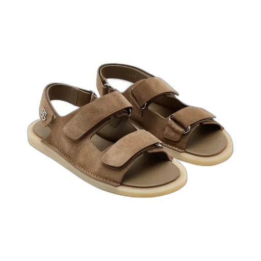 Logo Plaque Sandals