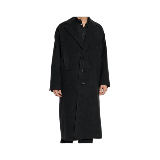 Oversize Single-Breasted Coat