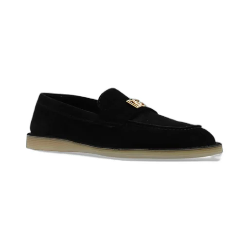 Dg Logo Plaque Loafers