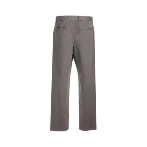 Mid-Rise Straight Leg Trousers