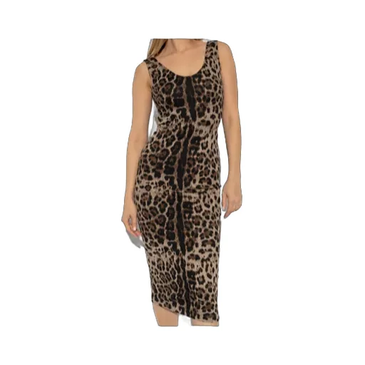 Dress With Animal Print